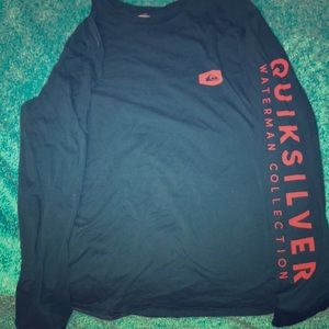 Quiksilver Longsleeve T-shirt (Navy Blue)